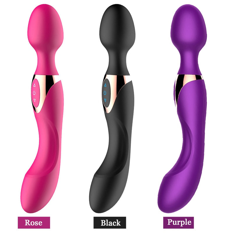 New AV Magic Wand G-Spot Massager. USB Rechargeable Big Stick Vibrators for Women, Female Sexy Clit Vibrator, Adult Sex Toys for Women.