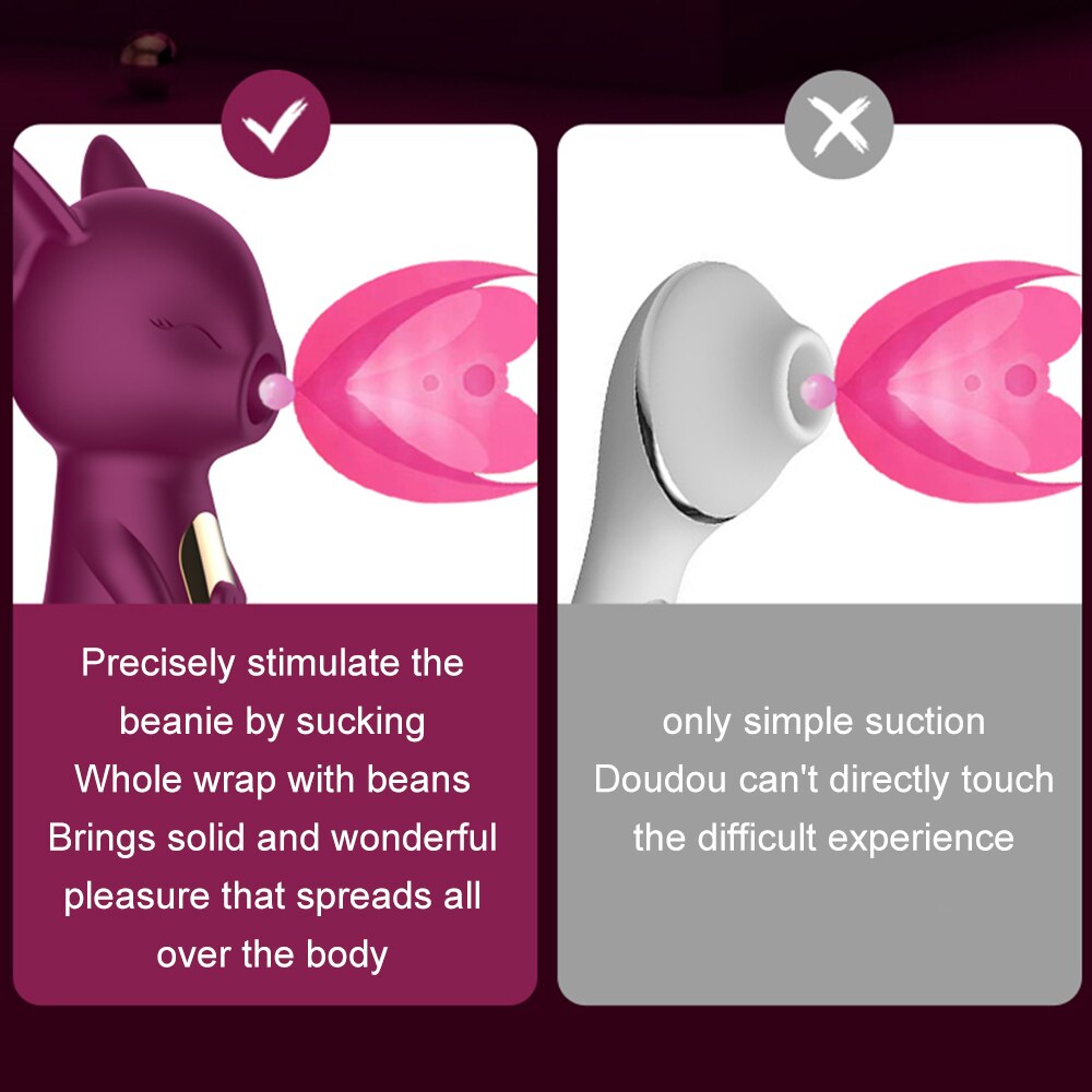 New Big กระรอก Clit Sucker ช่องคลอดดูด Vibrator หญิง Clitoris สูญญากาศกระตุ้นหัวนมของเล่นเซ็กซี่สำหรับผู้หญิง Vibrator