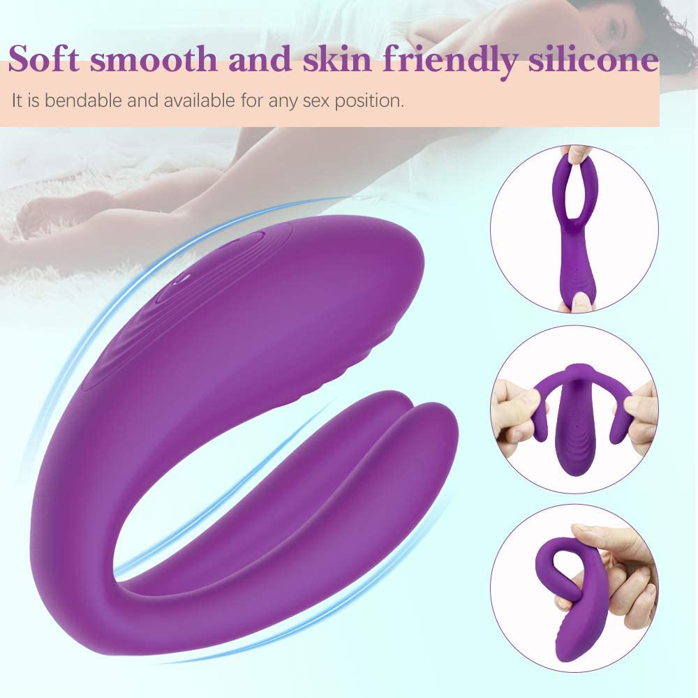 New Couple Vibrator Sex Toys 3 Motor Couple Vibrators 25M Remote Control Dildo Anal Vibrator Stimulator for Couples and Women