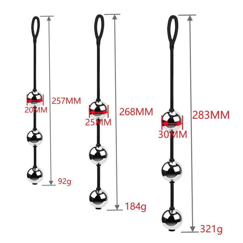 New Erotic Weighted Vaginal Balls Chinese Geisha Kegel Exerciser Metal Ben Wa Balls Anal Beads Adult Sex Toys for Woman Sex Shop