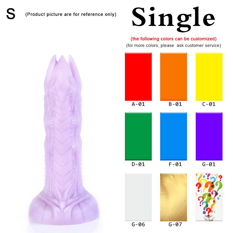 Nothosaur Soft Anal Plug Ovipositor Dildo Penis WITHOUT EGG Fantasy Dildo Vaginal Balls Buttplug for Men Women Sex Toys BDSM Toy