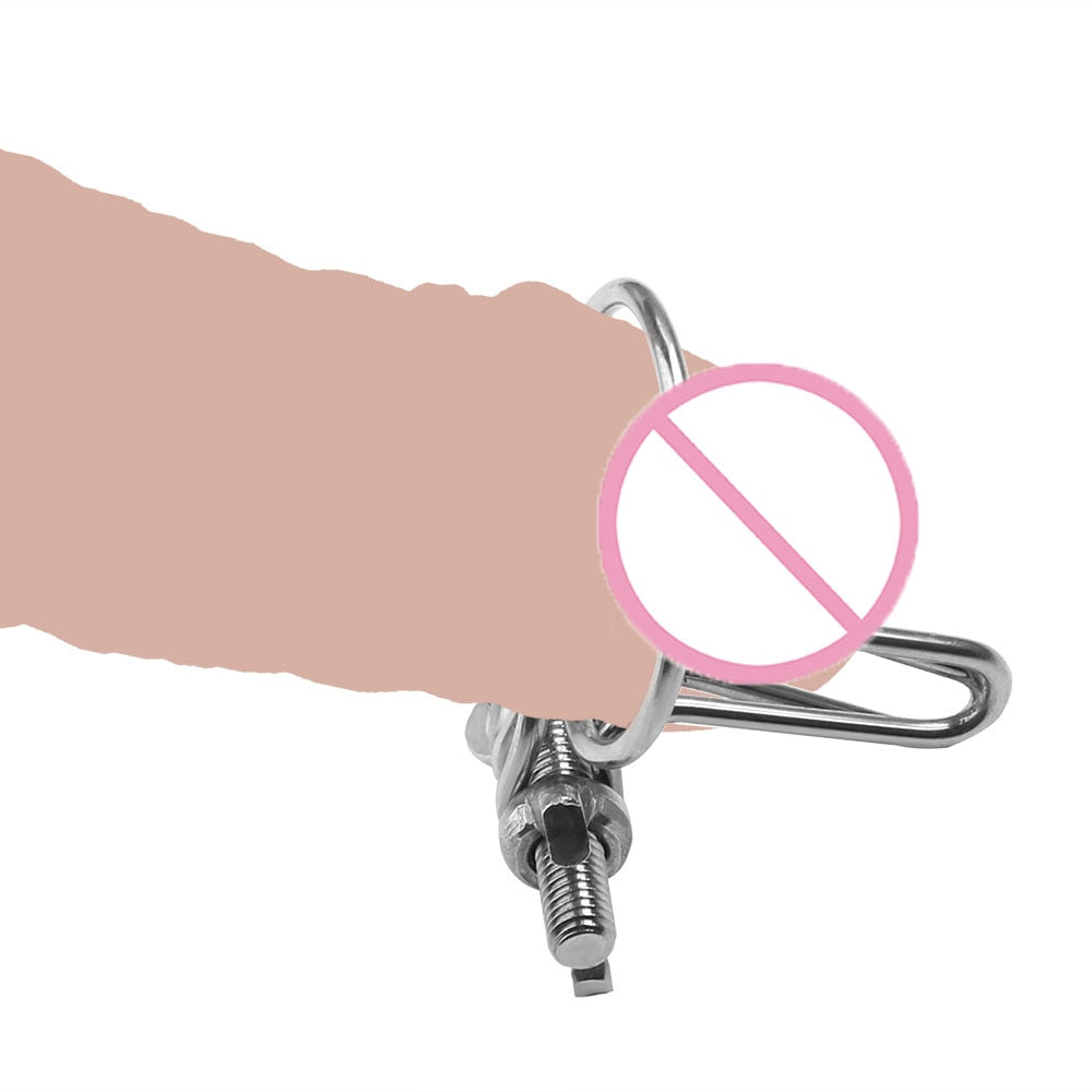 OLO Adjustable Penis Stimulator Irritation Urethral Dilators Catheters Sounds Stainless Steel Penis Plug Sex Toys for Men Gay