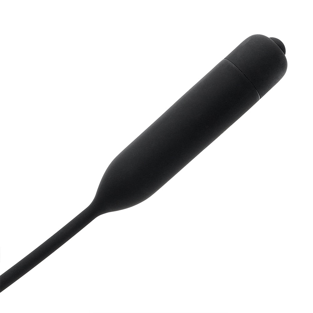 OLO Catheters Vibrator 5.5mm Penis Plug Sex Sounds Silicone Urethral Dilators Masturbator Sex Toys for Men