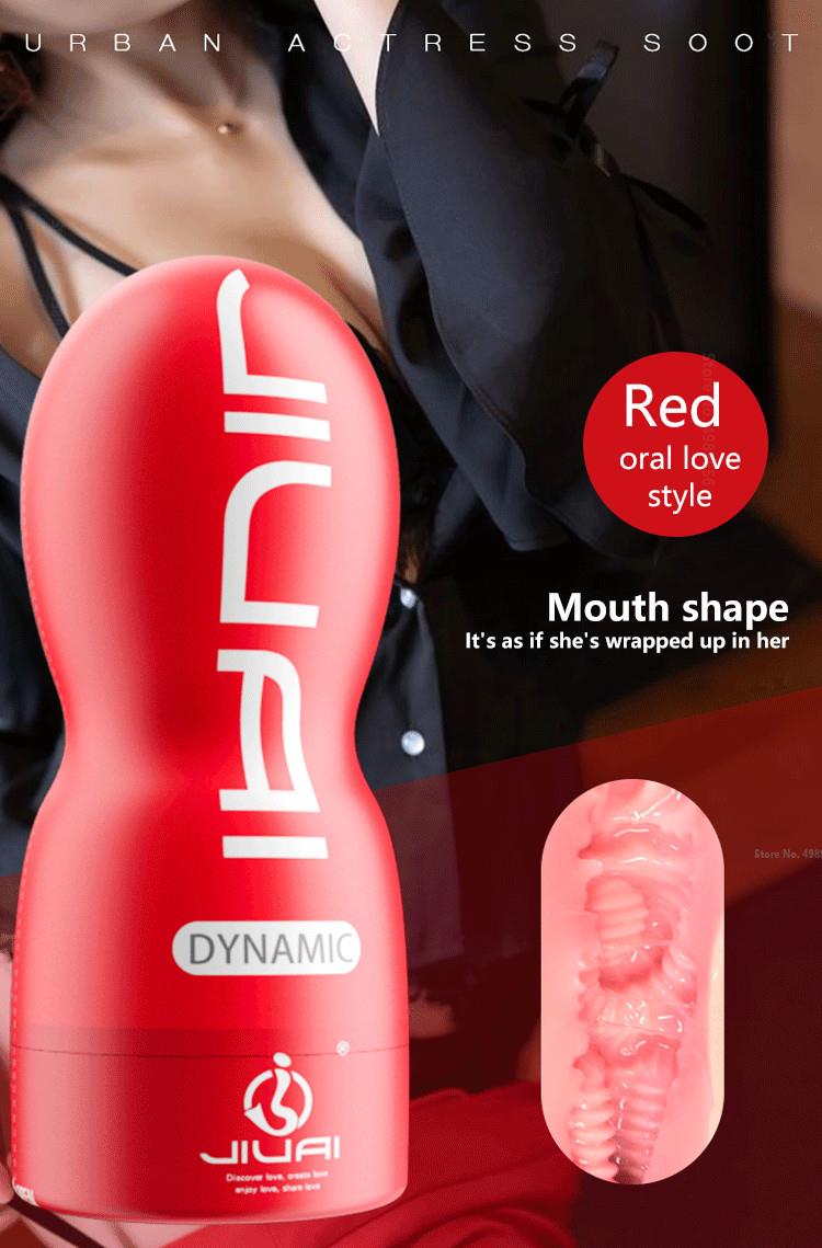 Silicone Doll Oral Sex Masturbation Cup for Men, Soft Masturbator Sexy Toy Pocket Pussy for Male Adult Goods 18+