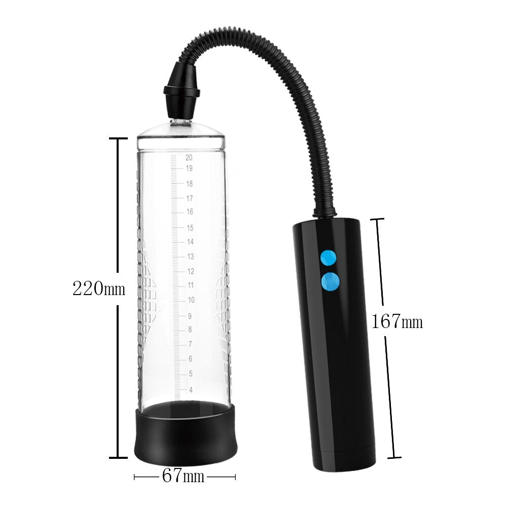 Penis Pump Vacuum Pump Sex Toy for Men Gays Penis Pump Enlarger Male Masturbator Bigger Growth Enlargement Device Sex Products