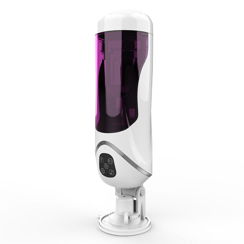Powerful Automatic Telescopic Rotation Male Masturbator, Voice Interaction Masturbator Cup, Vagina Sex Toys for Men, Adult Sex Shop