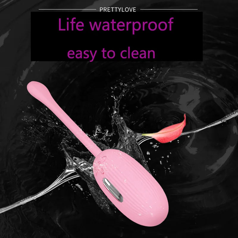 Pretty Love Female Masturbator Electro Shock Pulse Vagina Vibrator G-spot Clitoral Stimulator Electric Kegel Sex Toy For Women