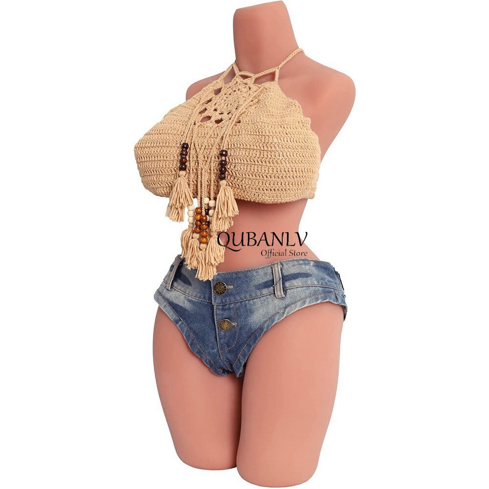 9KG High Quality TPE Torso Toy Realistic Sexy Breast Vagina Anal Dual Channel Masturbation Real Size Adult Product