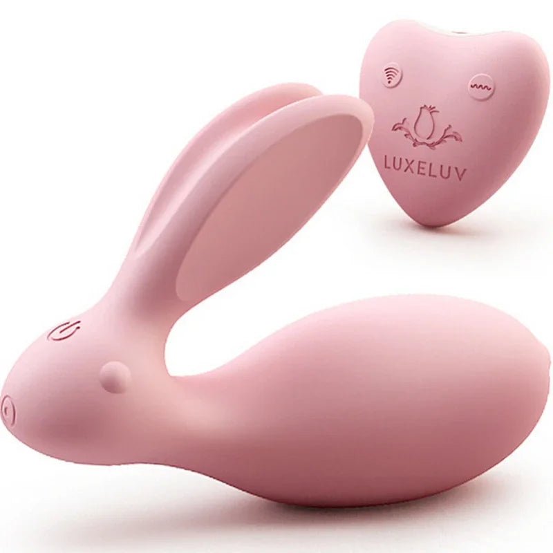 Remote Control Dual Motors Vibrating Egg Rabbit G Spot Clitoris Vagina Anal Stimulate Strapon Dildo Vibrators Sex toys for women