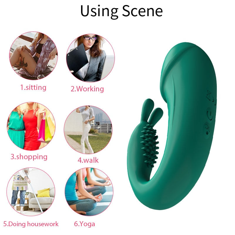 Remote Control Female Wearable Bullet Vibrator Adult Sex Toy for Woman Clitoral Stimulate Dildo Vibrators for Women Masturbator
