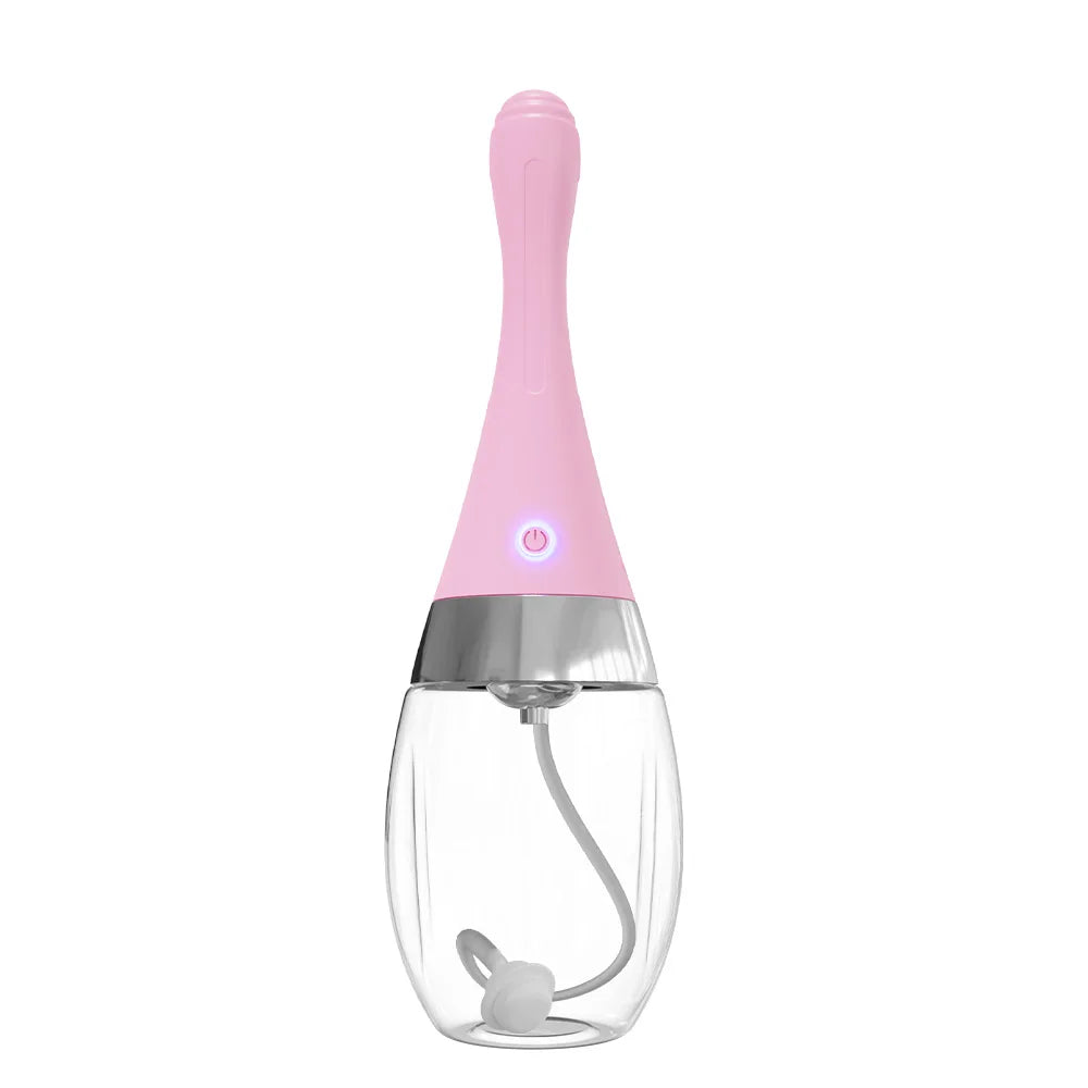 Enema Anal Douches Enema Bulb Silicone Nozzles Colon Cleanse Anti Backflow Shower Douche Enema Kit Anal Cleansing Feminine Care