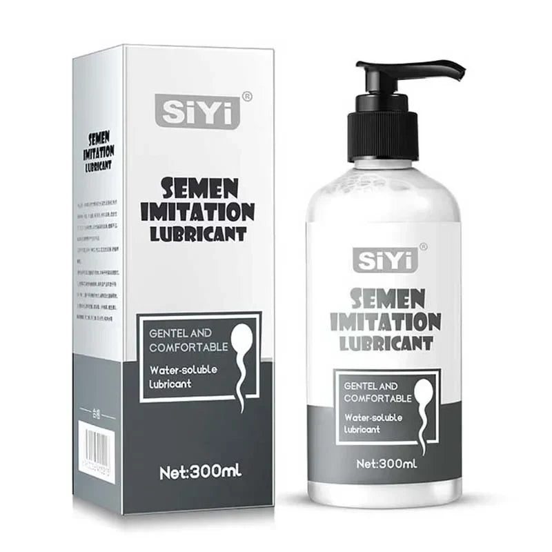 Anal Lubricant for Sex Semen Lube Vagina Water Based Fake Sperm Lubrication Gay Adult Masturbation Intimate Toys Gel Sexy Shop