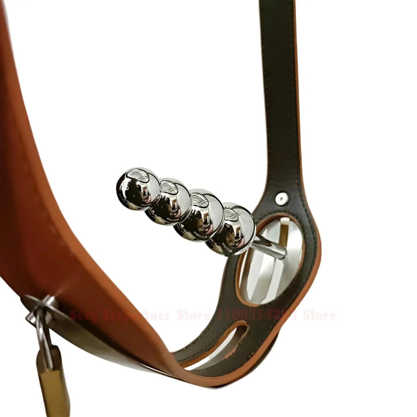 Leather T-Shaped Female Lock Belt Masturbator Strap On Pants Underwear Fetish Chastity Sex Chastity Device Bdsm Toys