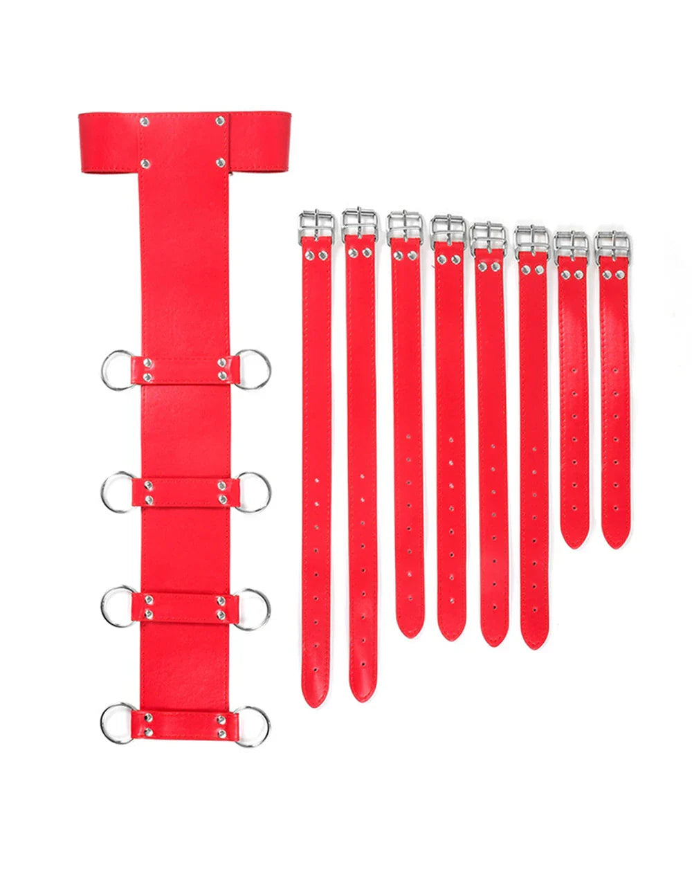 Behind Hadncuffs Collar BDSM Bondage Restraints Slave Armbinder Fetish Harness Erotic Sex Belt Erotic Products For Adult SM Game