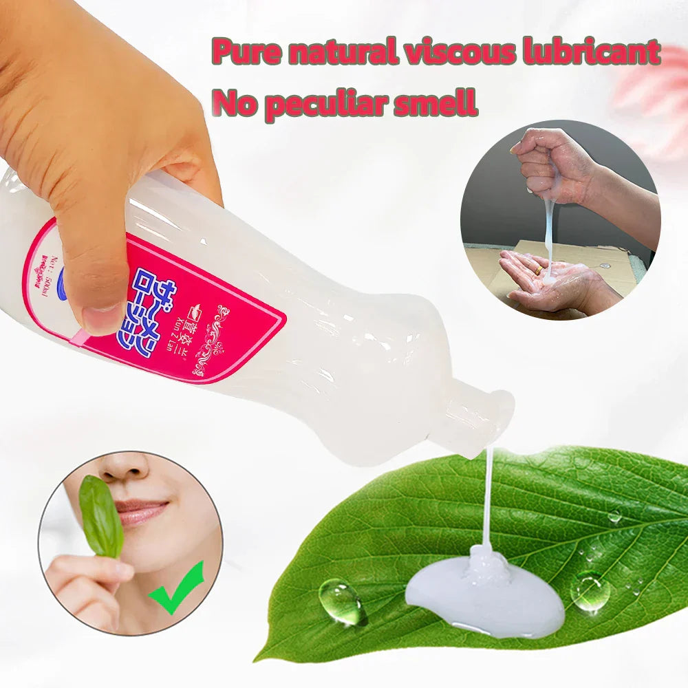 Lubricant for Men Women Sex Toys Cream Sex Viscous Lube Water Based Oil Lubricating Anal Vaginal Adult Imitation Semen Sex Shop