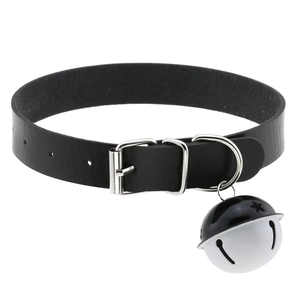 BDSM Different Styles Fashion Punk Men's Torques Necklace Gothic PU Leather Choker Collar Necklace Women's Body Chain