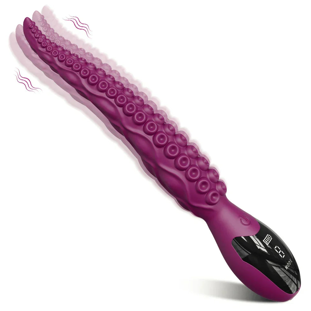 New Style Octopus Dildo Vibrator Nipple Clitoris Stimulator Unique Dildo Vagina Vibrator Female Masturbation Sexy Adult Female