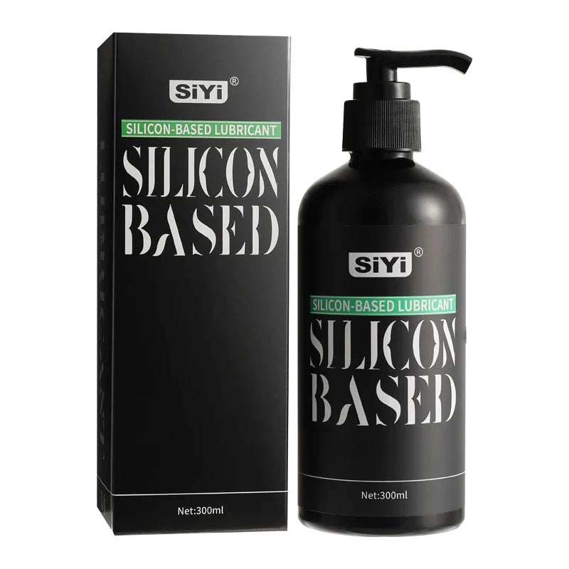 120ml/300ml Silicone-Based Lube with Press Pump. Long-Lasting Stringy Anal Lubricant Suitable for Bathroom and Underwater Use