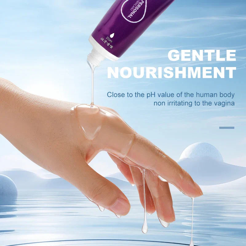 25ml/50ml Personal Lubricant Travel Size. Smooth Non-Sticky Intimate Moisturizing Jelly.  Gentle Formula Anal Lube