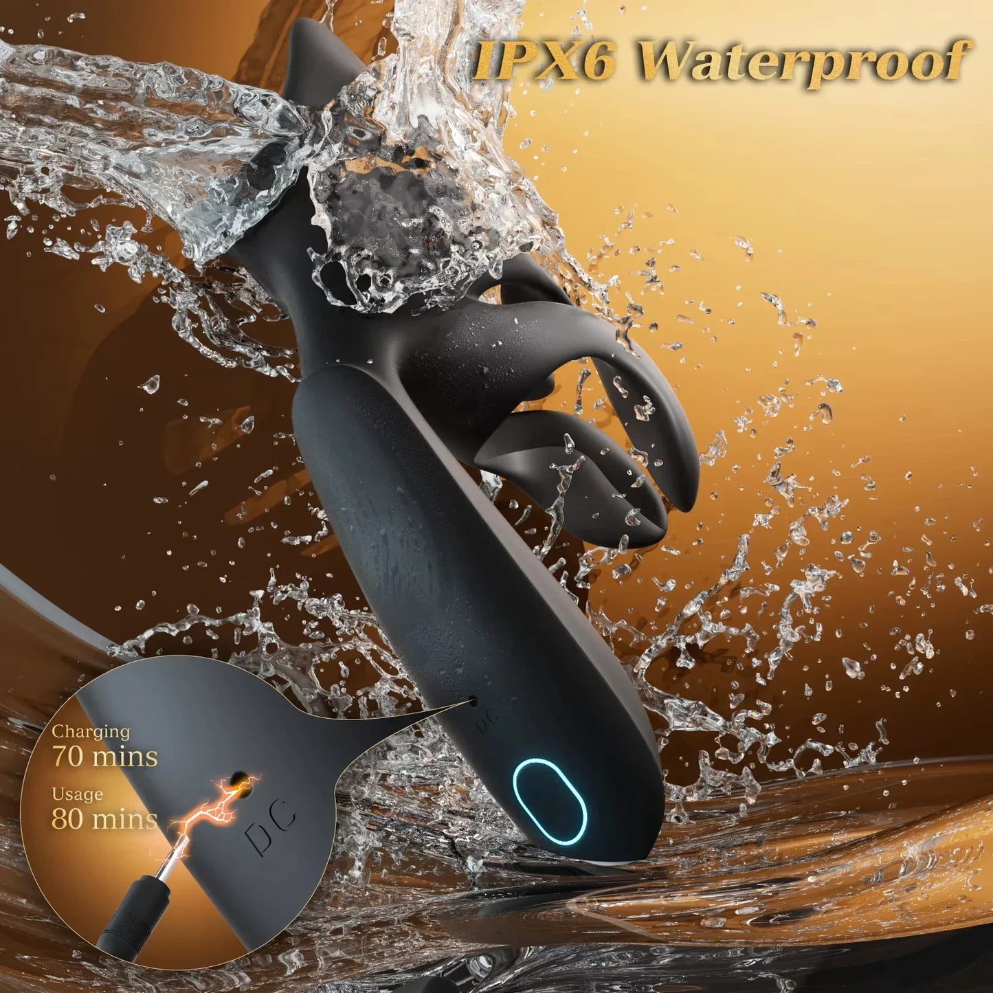 Masturbator for Men Penis Training Vibrator Glans Trainer Stimulator Massager Lasting Delay Endurance Adult Sex Toys For Men 18