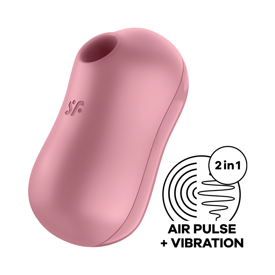Satisfyer Gulali 2-in-1 Vibration Clitoris Stimulator Charge Nipple Sucker Portable Mini Vibrator Sex Toy for Women