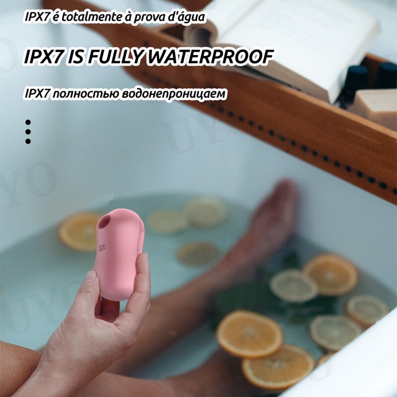 Satisfyer Gulali 2-in-1 Vibration Clitoris Stimulator Charge Nipple Sucker Portable Mini Vibrator Sex Toy for Women
