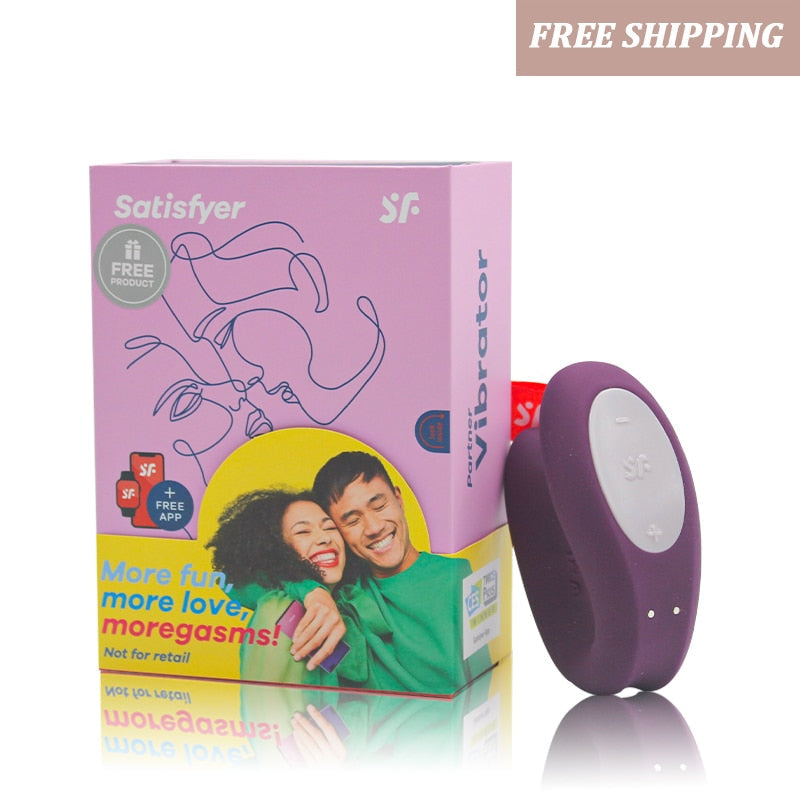 Satisfyer คู่ Joy App ควบคุม Vibrator ซิลิโคนเพศของเล่นสำหรับคู่10การสั่นสะเทือน IPX7เครื่องสั่นสะเทือนกันน้ำสำหรับผู้หญิง UYO