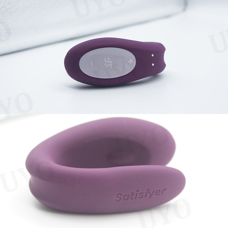 Satisfyer คู่ Joy App ควบคุม Vibrator ซิลิโคนเพศของเล่นสำหรับคู่10การสั่นสะเทือน IPX7เครื่องสั่นสะเทือนกันน้ำสำหรับผู้หญิง UYO