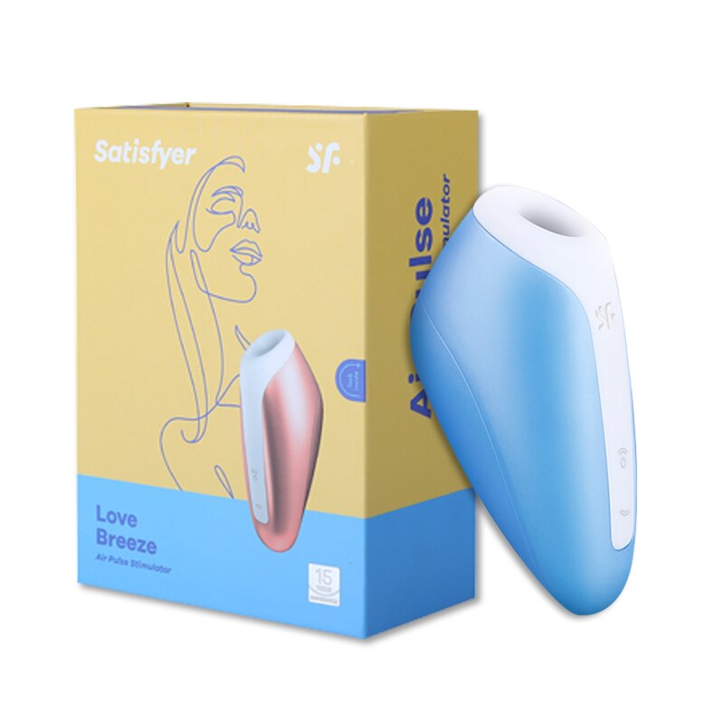 Satisfyer Love Breeze Vibrators for Women Clitoris Sucker Licking Mini Clitoris Nipple Sucker UYO Sex Toys for Women