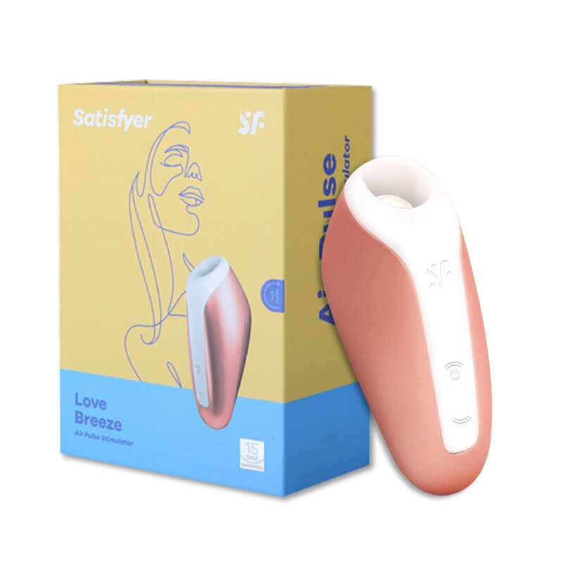 Satisfyer Love Breeze Vibrators for Women Clitoris Sucker Licking Mini Clitoris Nipple Sucker UYO Sex Toys for Women