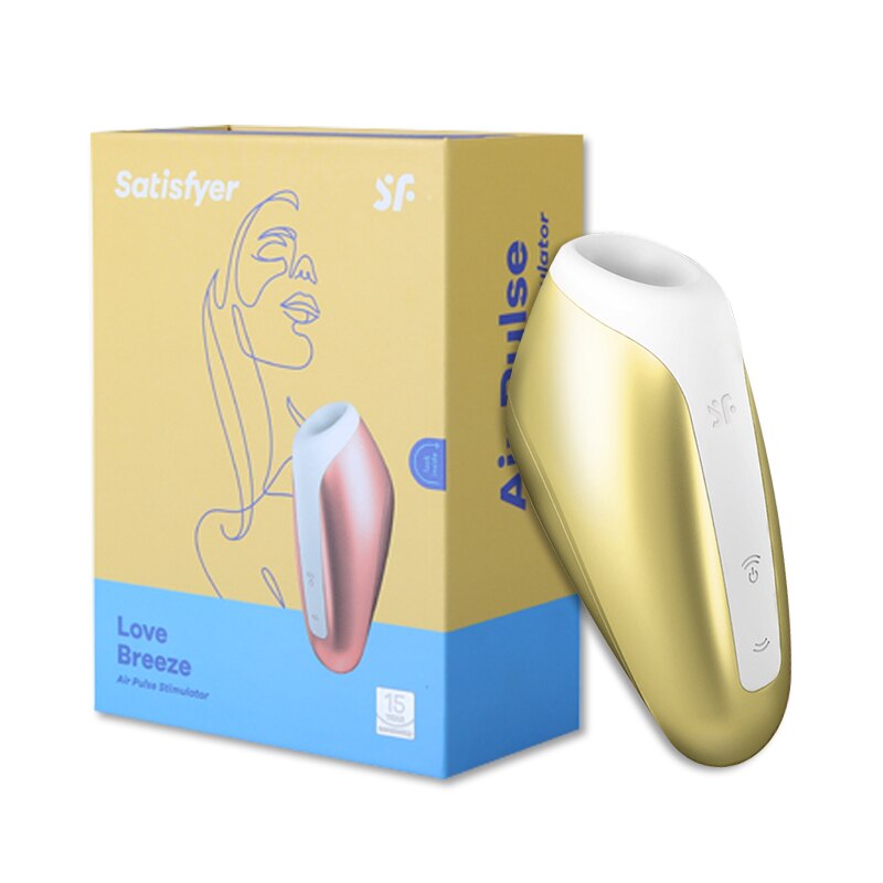 Satisfyer Love Breeze Vibrators for Women Clitoris Sucker Licking Mini Clitoris Nipple Sucker UYO Sex Toys for Women