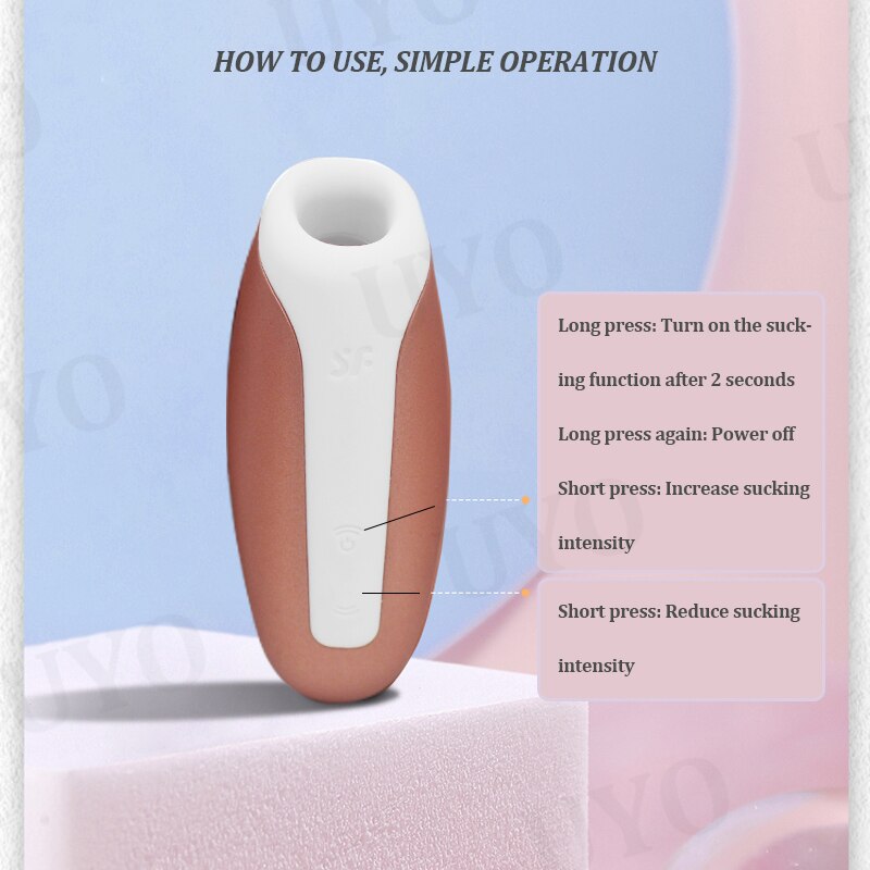 Satisfyer Love Breeze Vibrators for Women Clitoris Sucker Licking Mini Clitoris Nipple Sucker UYO Sex Toys for Women