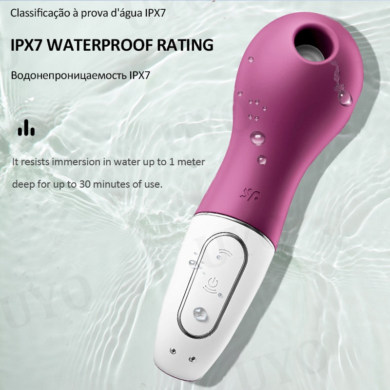 Satisfyer Lucky Libra Clitoris Stimulator Rechargeable Vibrators for Women Clitoris Sucker Silicone Ring Nipple Sucker Toy