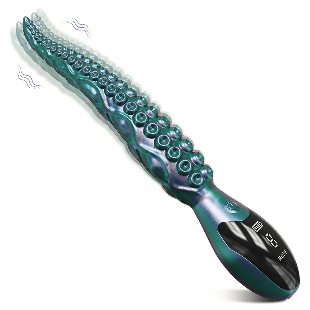 New Style Octopus Dildo Vibrator Nipple Clitoris Stimulator Unique Dildo Vagina Vibrator Female Masturbation Sexy Adult Female
