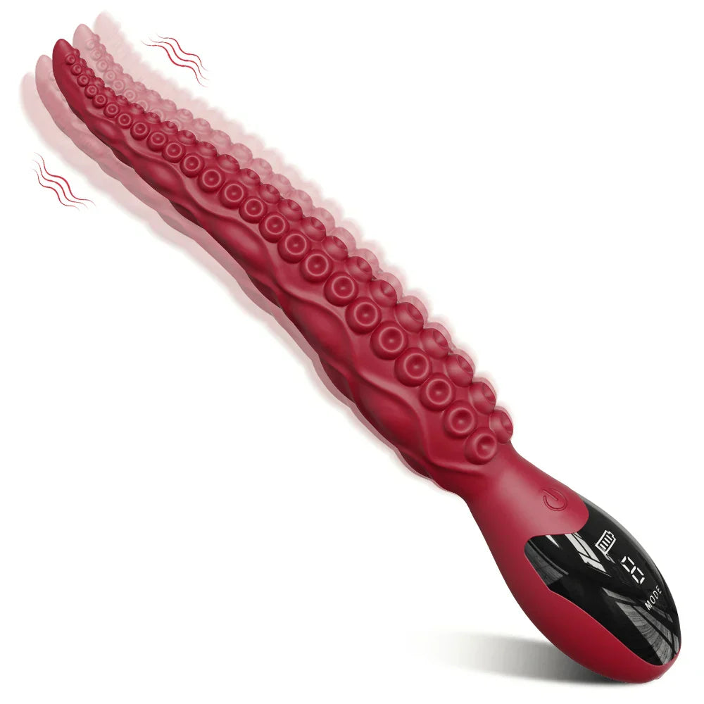 New Style Octopus Dildo Vibrator Nipple Clitoris Stimulator Unique Dildo Vagina Vibrator Female Masturbation Sexy Adult Female