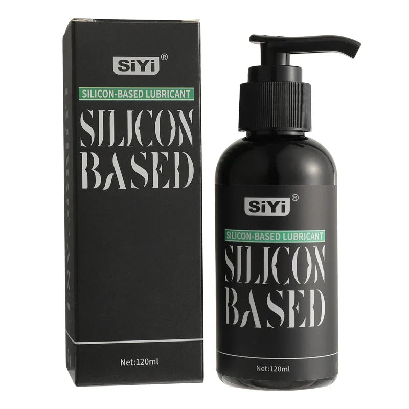 120ml/300ml Silicone-Based Lube with Press Pump. Long-Lasting Stringy Anal Lubricant Suitable for Bathroom and Underwater Use