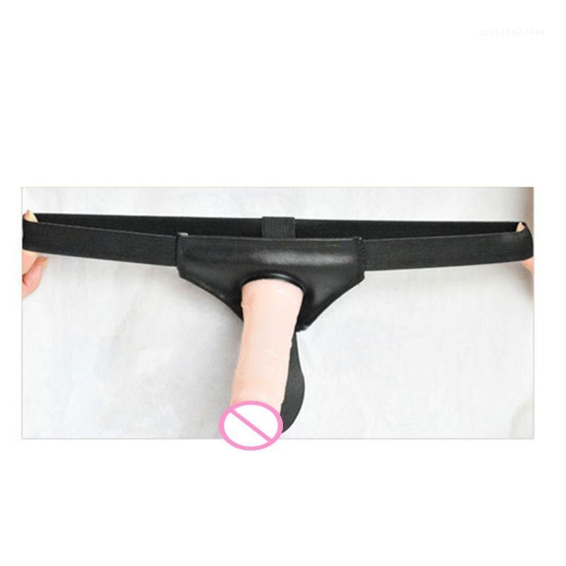 Adult Wearable Harness Penis Strapon Pant Sex Toys for Lesbians Fetish Dildo New