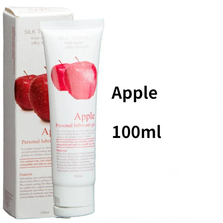 Sex Lubricant 100ml Fruit flavor Water-based Vaginal Penis Oral Sex Moisturizing Cream Adult Products sexi toys for couple