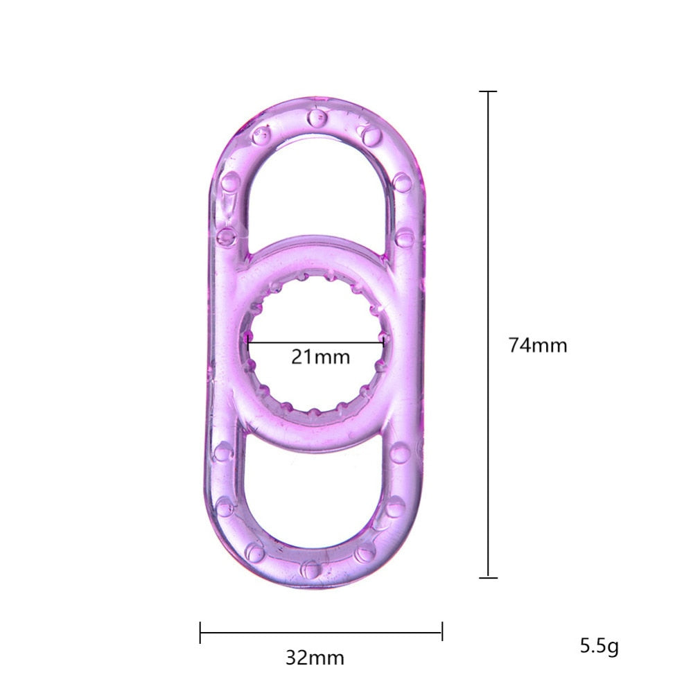 Sex Penis Ring Time Delay Ejaculation Erection Lasting Ring Silicone Cock Ring Lock Sperm Penis Ring for Man Erotic Sexy Product
