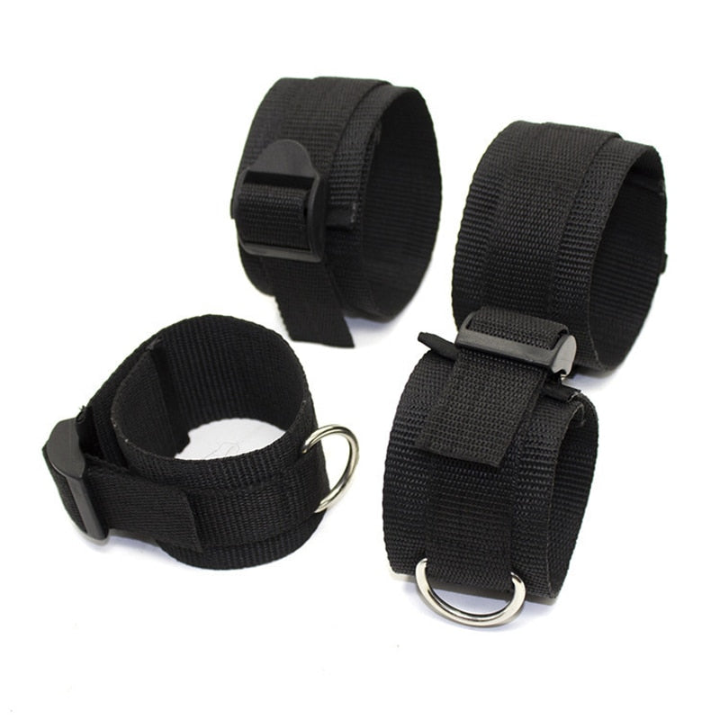 Sex Products Restraint Bed Flirt Restraints Adult Games BDSM Bondage Set Handcuffs Ankle Cuff Sex Toys for Women Slave Fetish