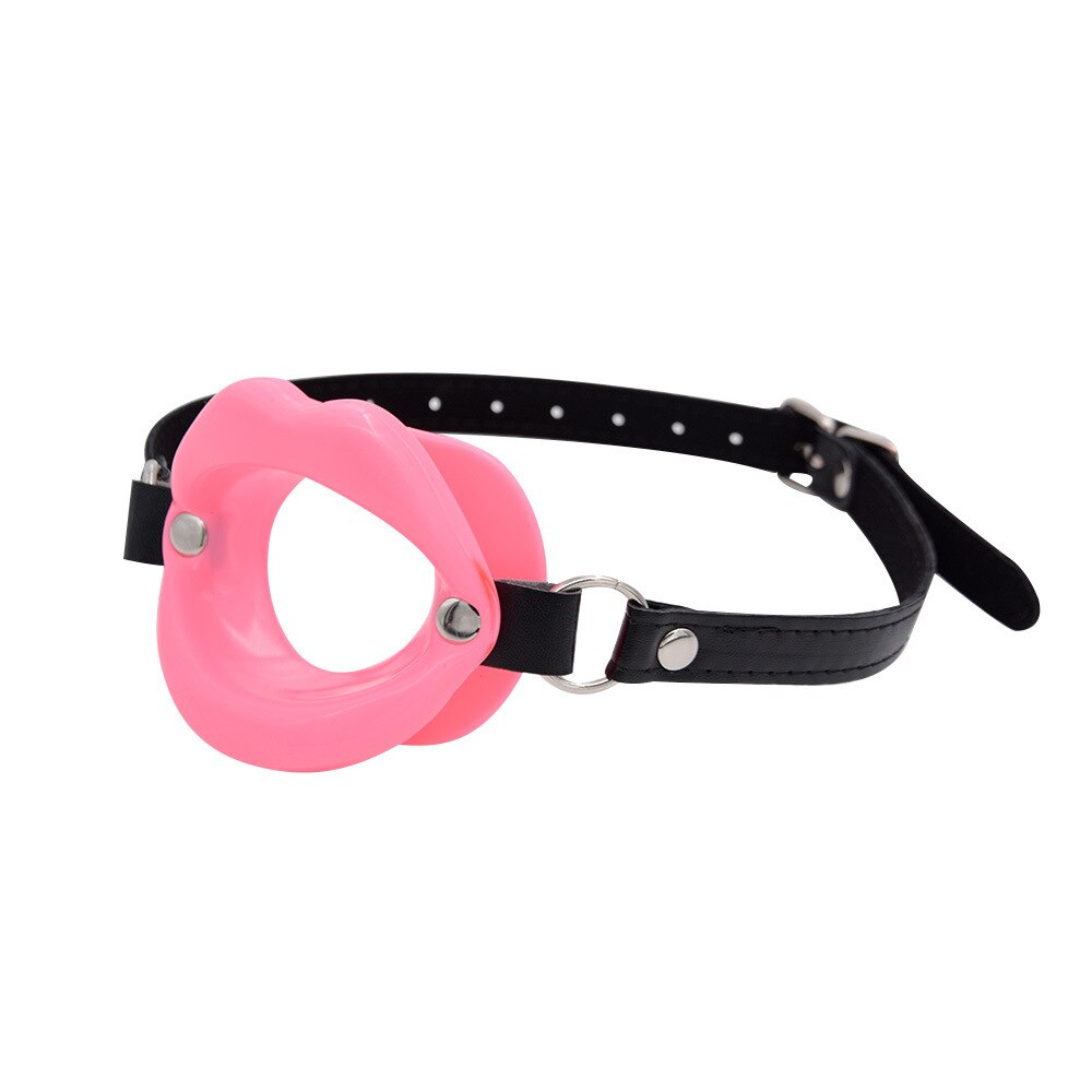 Sex Slave Silicone Lips O Ring Open Mouth Gag Oral Mouth Gag Ball Fetish Bdsm Bondage Restraints Erotic Toys Sex Toy for Couples