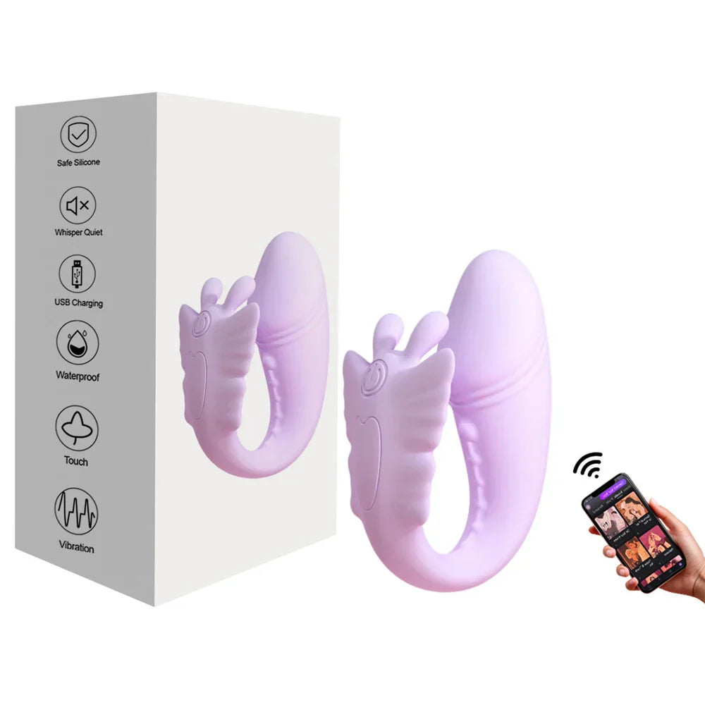 Sex Toys Bluetooth Female Vibrator Egg APP Control G Spot Stimulator Dildo Vibrating Vagina Balls Adult Goods for Women Panties