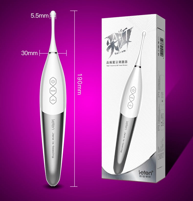Sex Product Female Full Body Massage Stick Vagina G-Spot Stimulation Vibrator + Rabbit + Tongue Headwear Sex Toys Masturbator.