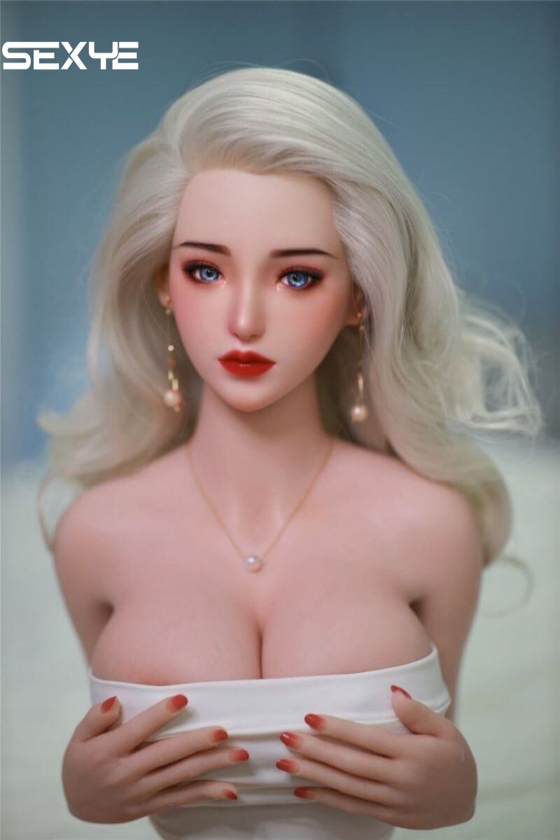 170cm Full-Size Silicone Sex Doll. Metal skeleton doll, implanted real hair, sexy doll