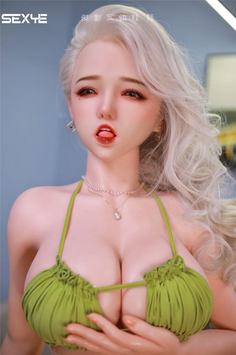 170cm full-body silicone sex doll with hair, adult metal skeleton sex toys for men