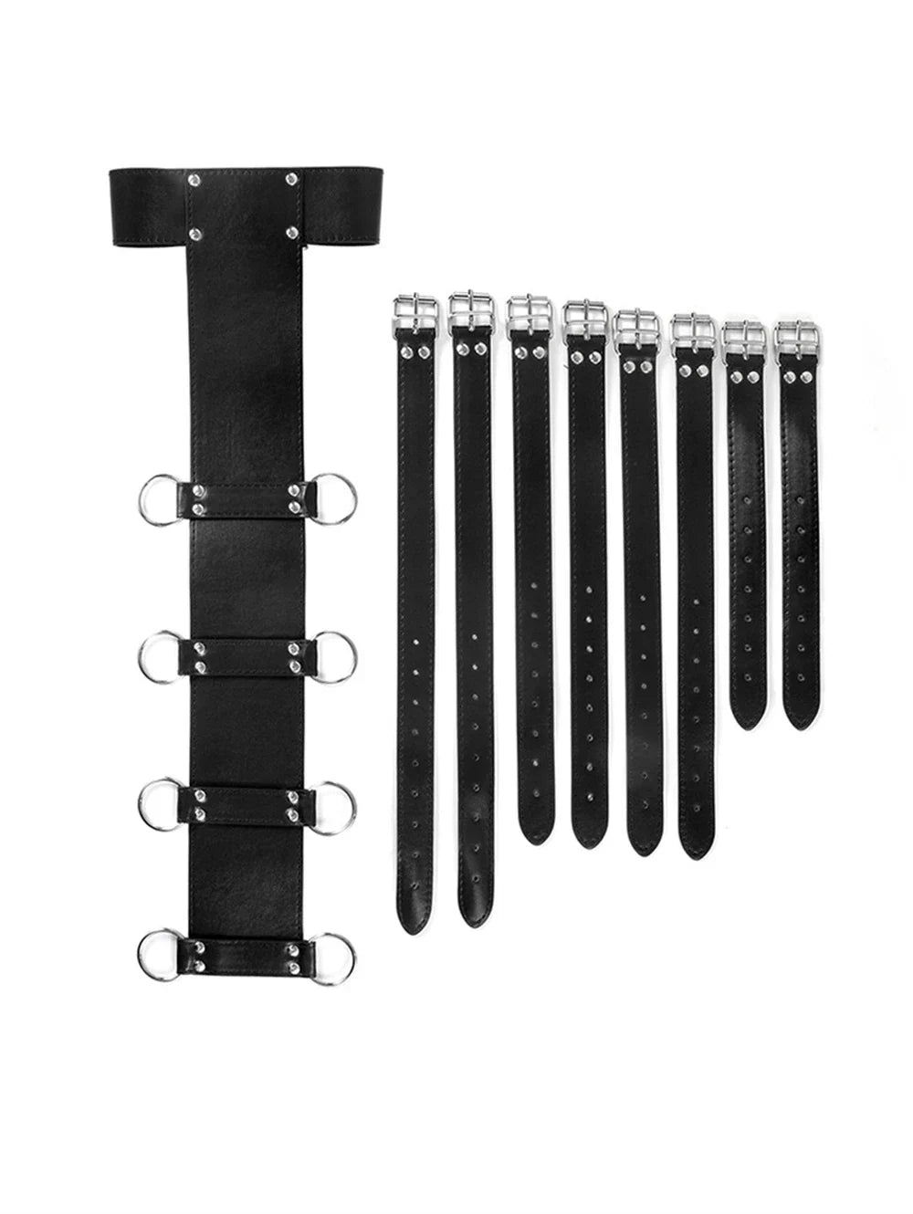 Behind Hadncuffs Collar BDSM Bondage Restraints Slave Armbinder Fetish Harness Erotic Sex Belt Erotic Products For Adult SM Game