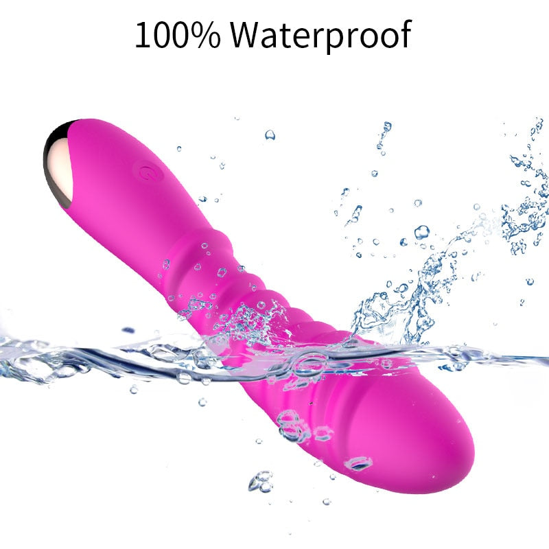Silicone G Spot Dildo Vibrators for Women Waterproof 20 Speeds Vibrador Clitoris Massager Female Masturbator Sex Toys for Woman