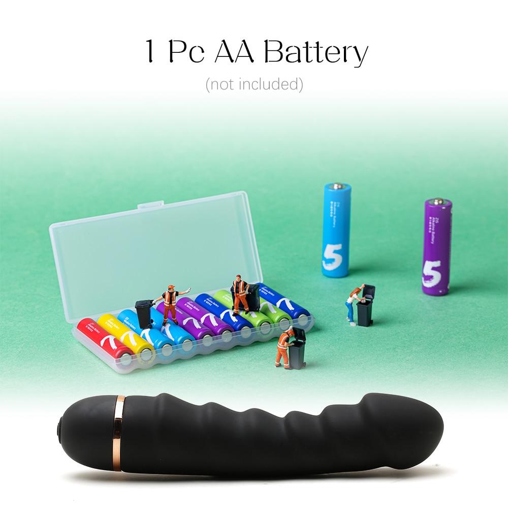 Simulation Silicone Dildo Vibrator, 20 Frequencies, Female Masturbation, Head Vibration, G-spot Clitoral Stimulator, Sex Toys for Women