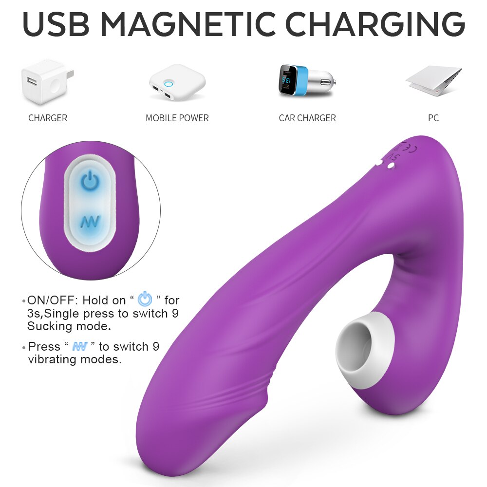 Satysfayer Louviva Tongue Simulator for Oral Sex, Vibrating Cunilingus Toy for Women, Leten Sucking Nipple Pump, Vagina Teaser, Pussy Blowjob Toy