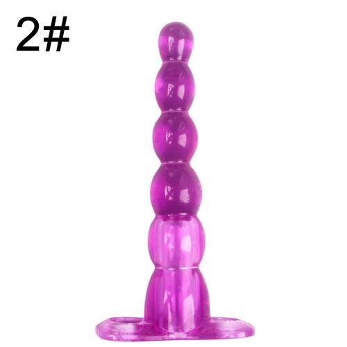 Soft Silicone Anal Bead Dildo Prostate Massager Female Adult Sex Toy Butt Plug Masturbation Anal Plug G-spot Massager Toy